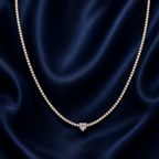 Collana Tennis Diamantata