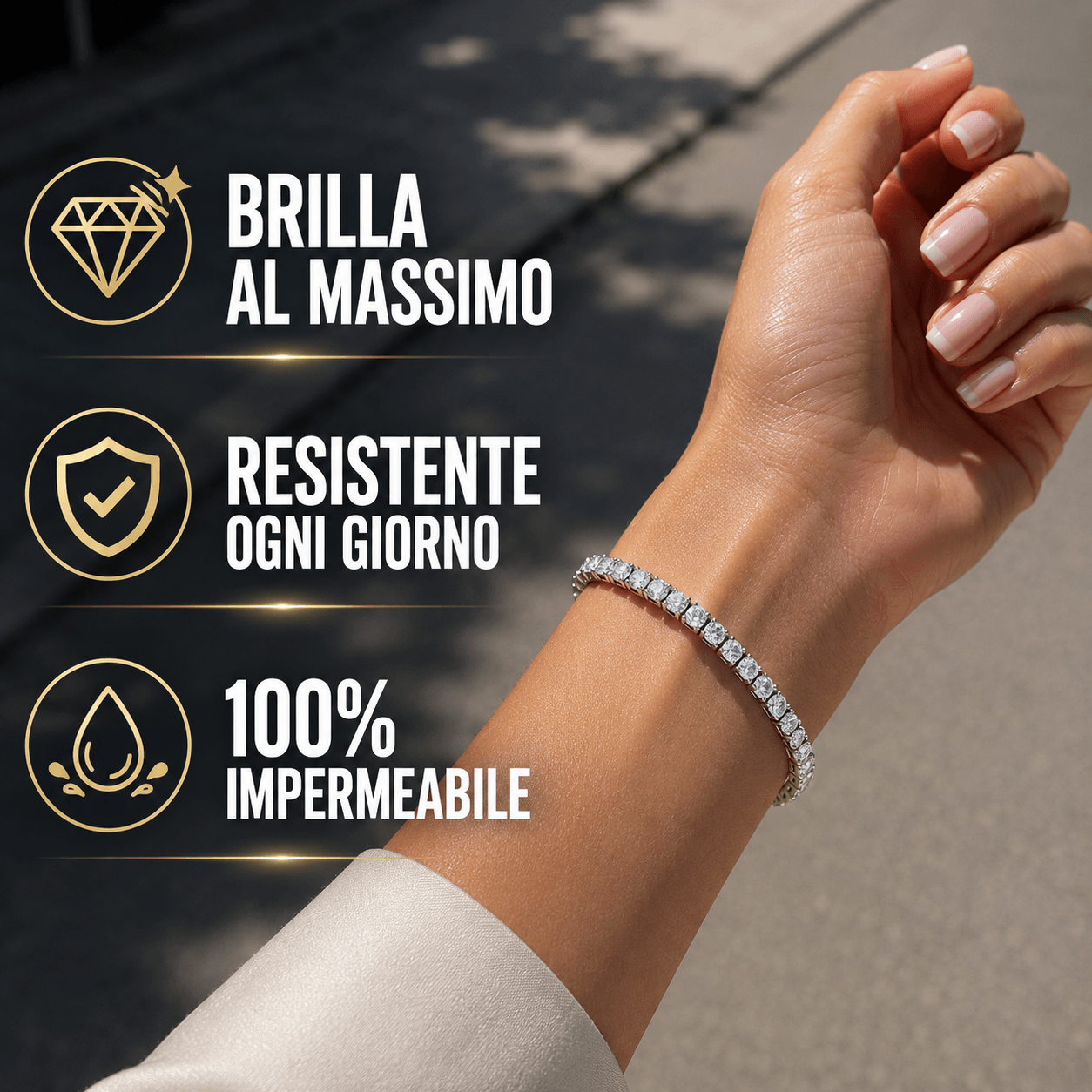 Bracciale Tennis Milano